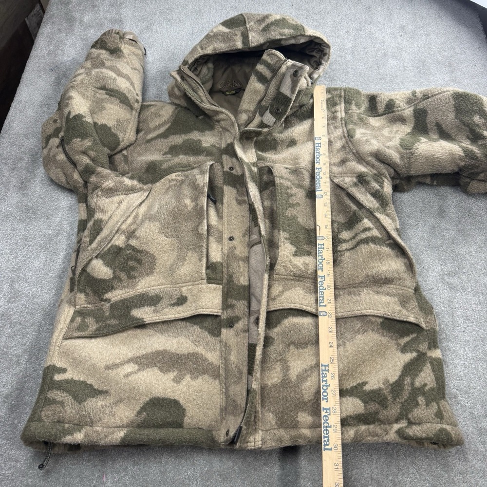 Cabela's Wooltimate Extreme Stand Hunter Insulated Parka Outfitter Camo XL - Picture 11 of 15